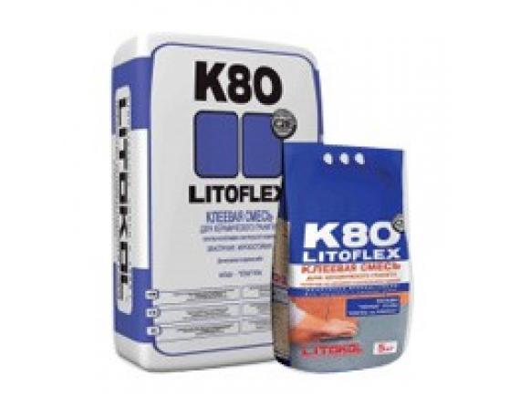 Клей для плитки Litokol Litoflex/Литокол Литофлекс K80 25 кг