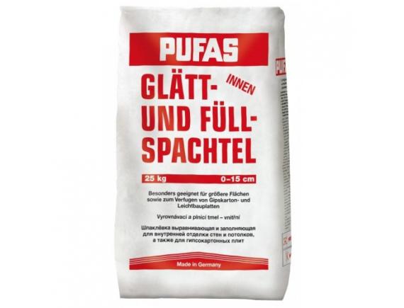 Шпатлевка гипсовая Pufas/Пуфас  Glatt-und Fullspachtel 20 кг