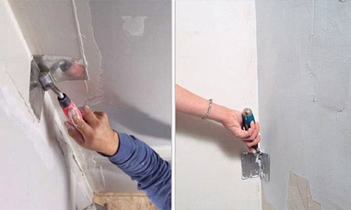 Как правильно зашпаклевать стены под обои